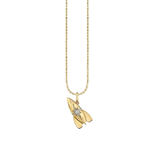 Diamond Winged Bee Necklace - Saint By Sarah Jane