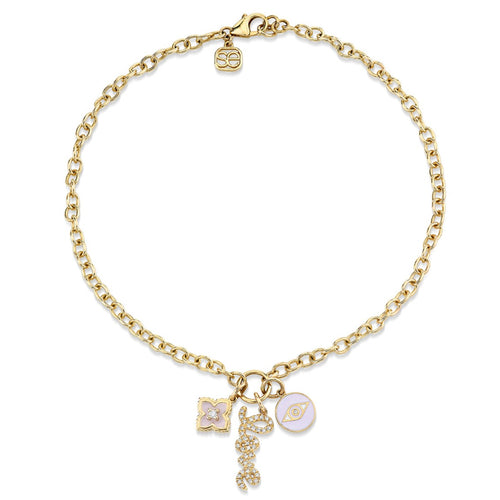 Em & Liv Jewels The Las Vegas Anklet - Gold