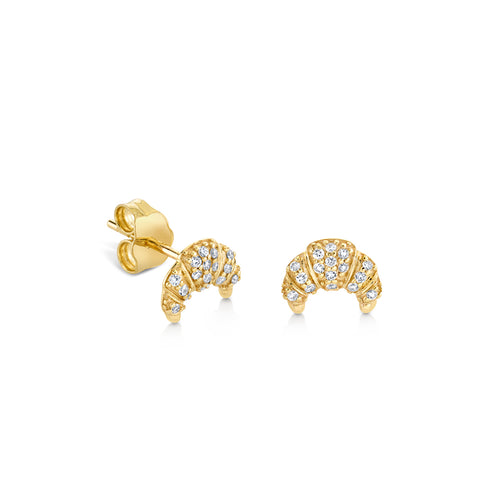 Shop Sydney Evan 14kGold & Diamond Small Starburst Stud