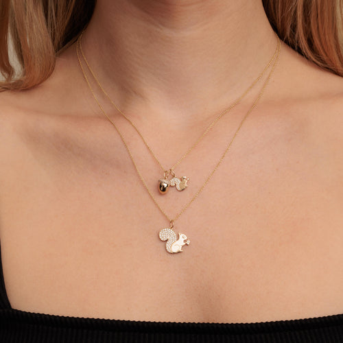 LV Flower Charm Pendant Necklace in Gold (unique piece) — singulié