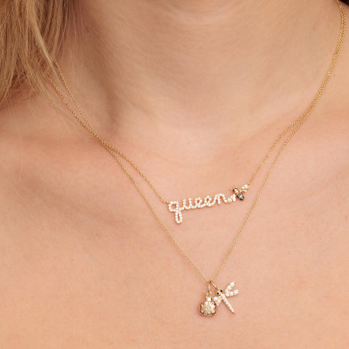 Louis Vuitton Pomme D'Amour Gold Inclusion Heart Pendant Necklace –  Southern Daisies Boutique