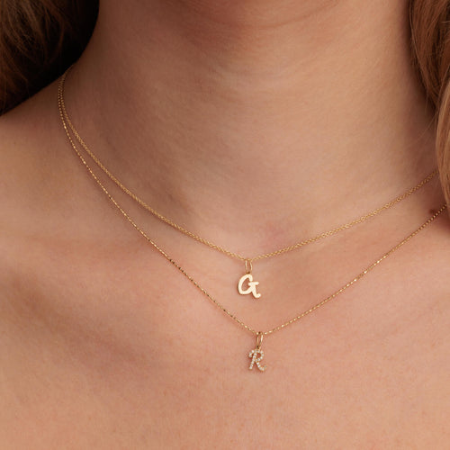 Fine Jewelry Letter Necklaces 2024 | thoughtperfect.com
