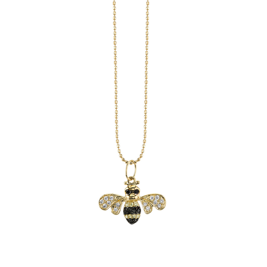 Diamond Bumblebee Necklace – Sydney Evan