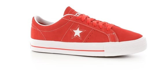 CONVERSE ONE STAR PRO OX UNIVERSITY RED 