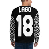 FIRE YOUR BOSS AND GO RACING OR ELSE LAGO 18 JERSEY