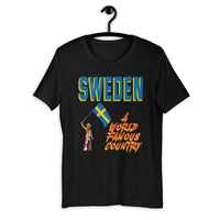 Sweden A World Famous Country Short-Sleeve Unisex T-Shirt