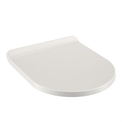 cream soft close toilet seat