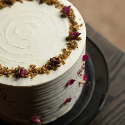 Pistachio Rose Cake