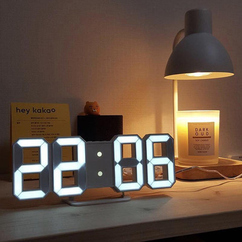 horloge eclairage led