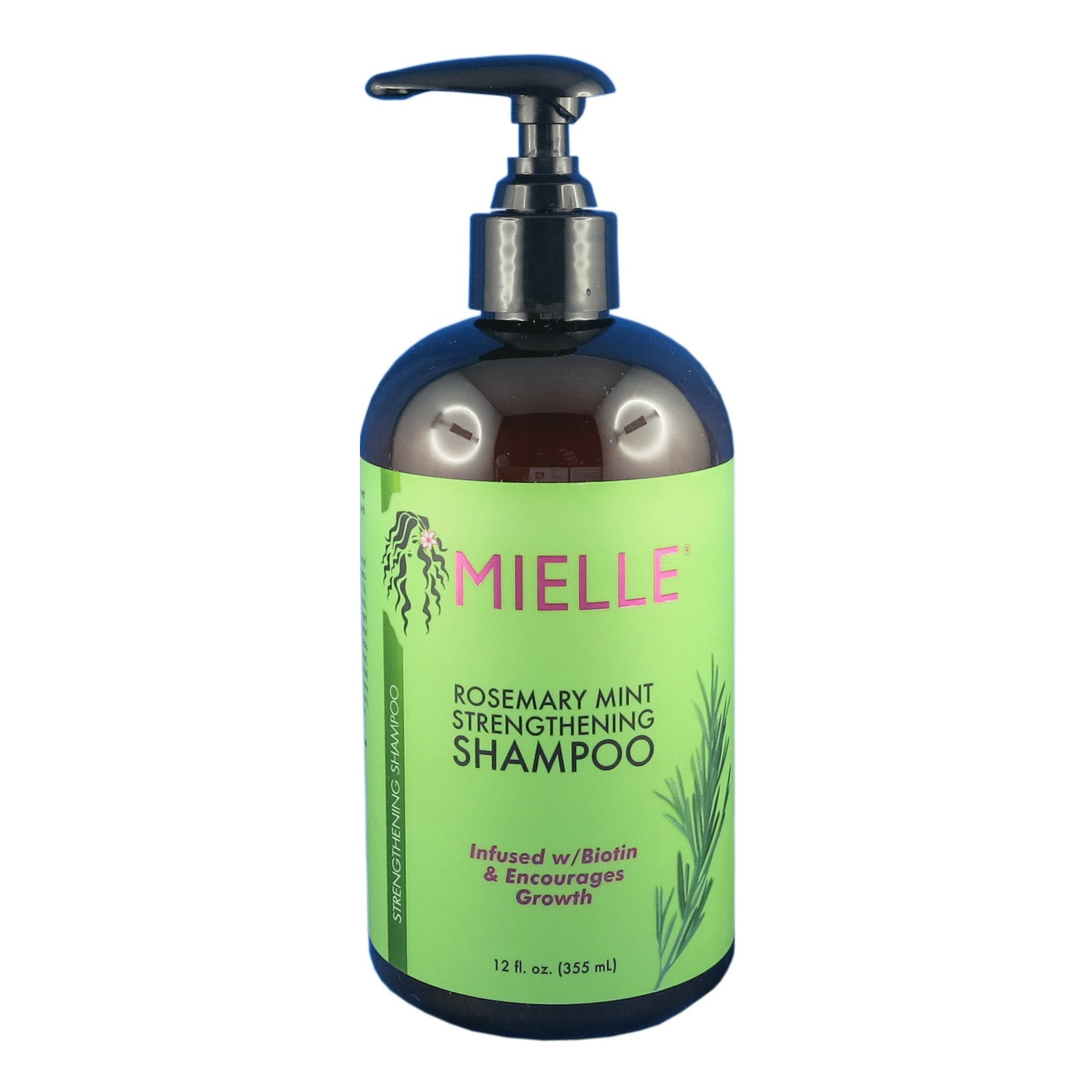 travel size rosemary mint shampoo