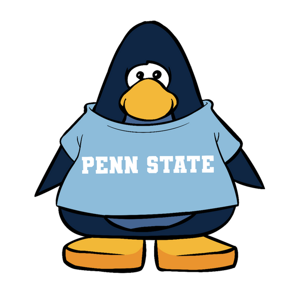 PSU Club Penguin – The Sticker Girl®