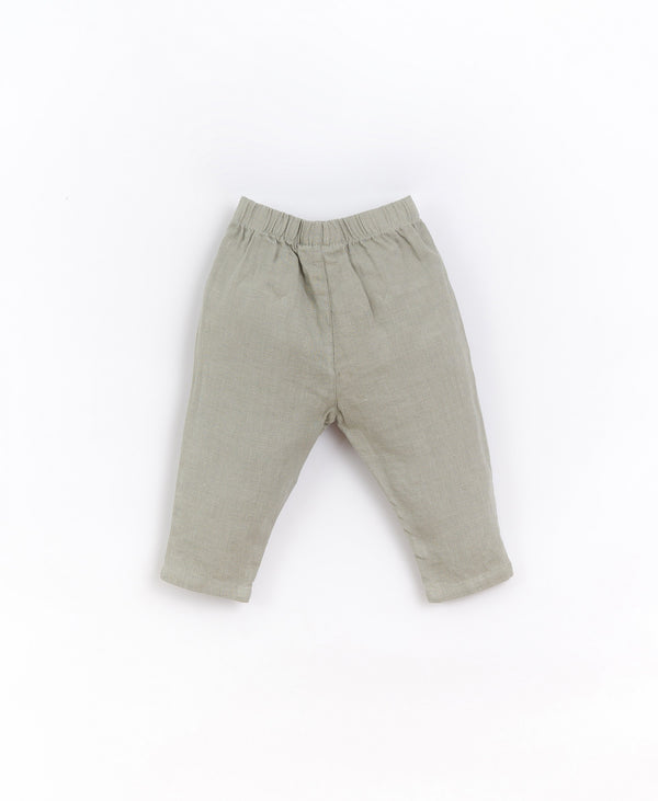 Linen Trousers With Adjustable Drawstring - Care – Hai Berlin