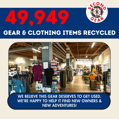 49,949 Gear & Clothing Items Recycled!