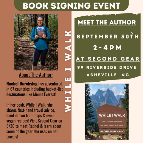 While I Walk Book Signing Event with Rachel Durchslag at Second Gear