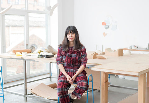 Designer Maker Lola Lely in her East London Studio