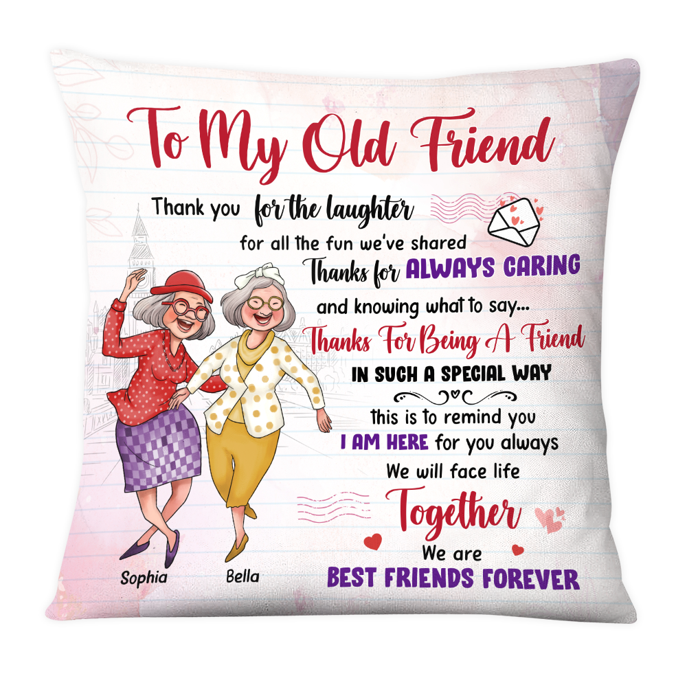 Best Friend Forever Gift Bestie Photo Collage Girl Throw Pillow | Zazzle |  Birthday gifts for best friend, Girls throw pillow, Forever gifts