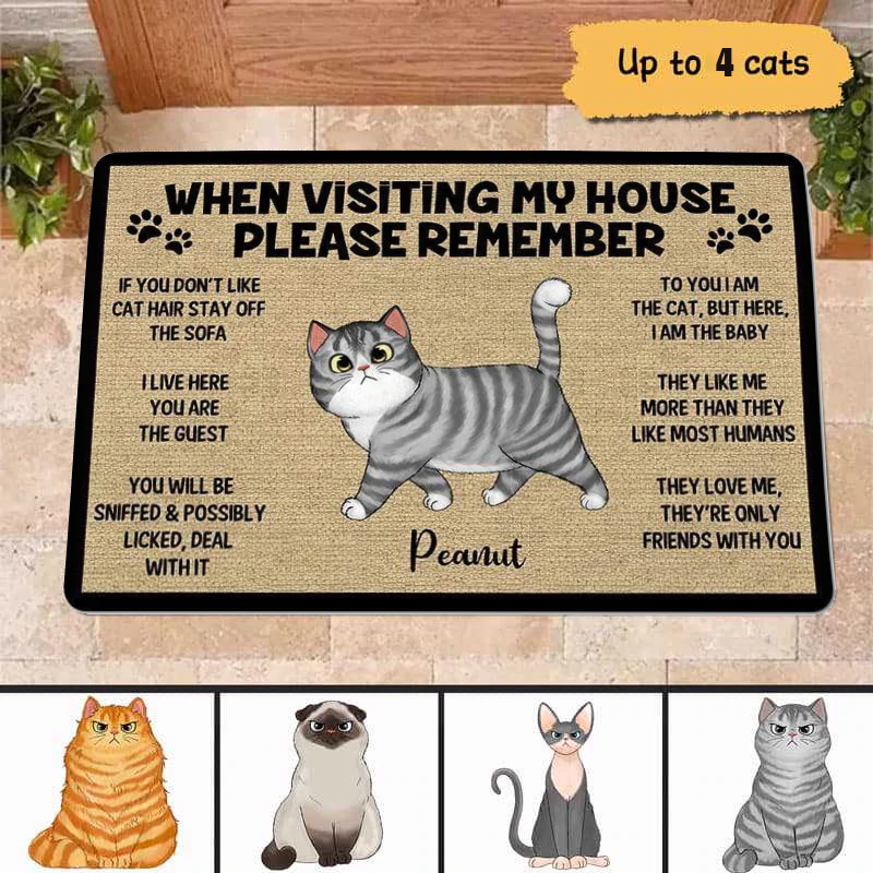 Happy Campers - Personalized Decorative Mat - Pawfect House ™