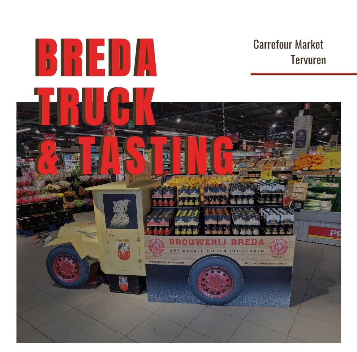 Afbeelding van de Brouwerij Breda Truck
