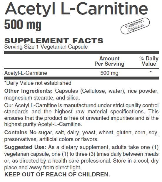 Acetyl-L-Carmitine