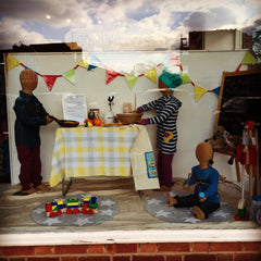 Window Display at isobel&henry