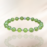 bracelet, lithotherapie, peridot, pierre ENAE Mineraux