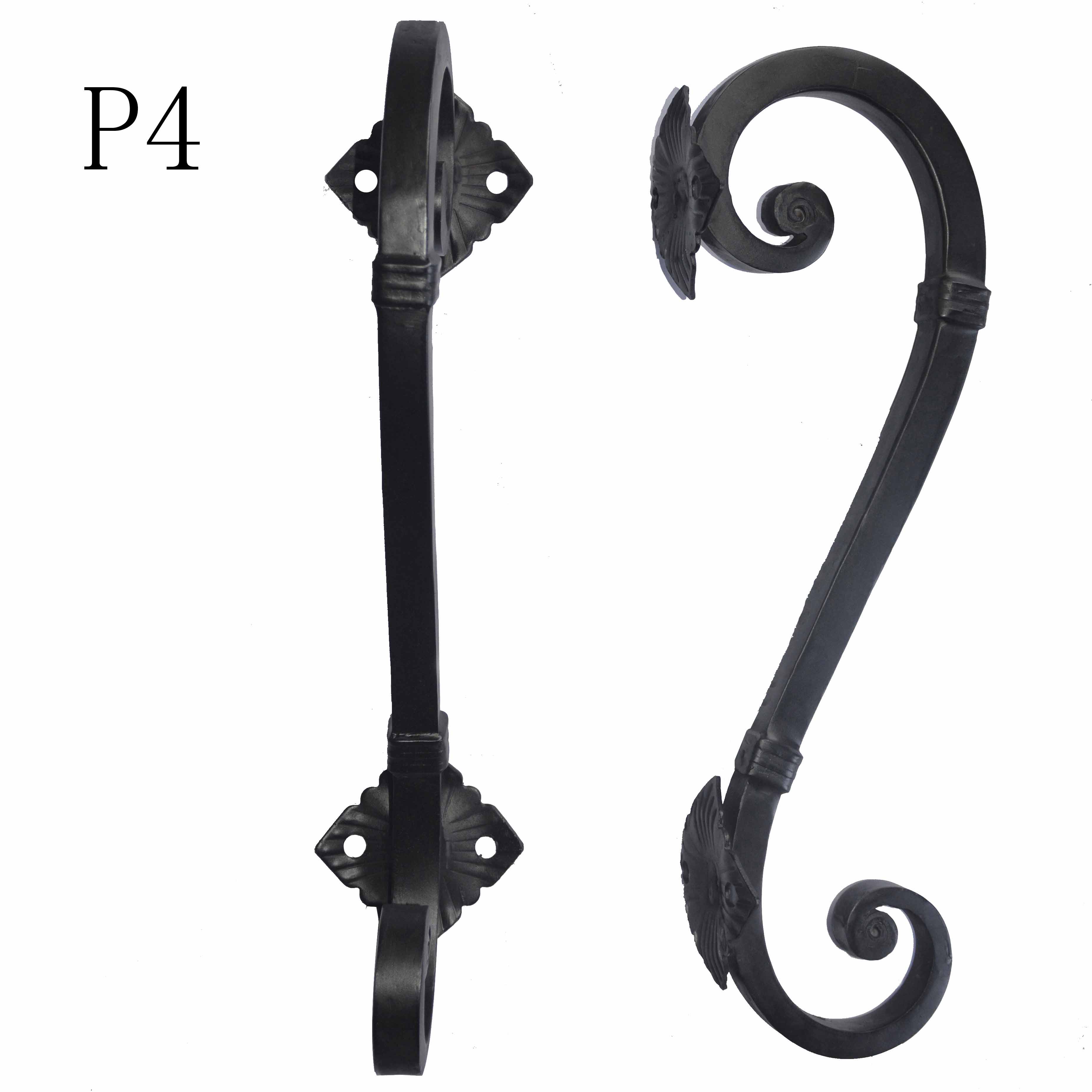 Rustic Style P4 Handle (Puller Function, No Latch Bolt) + Deadbolt