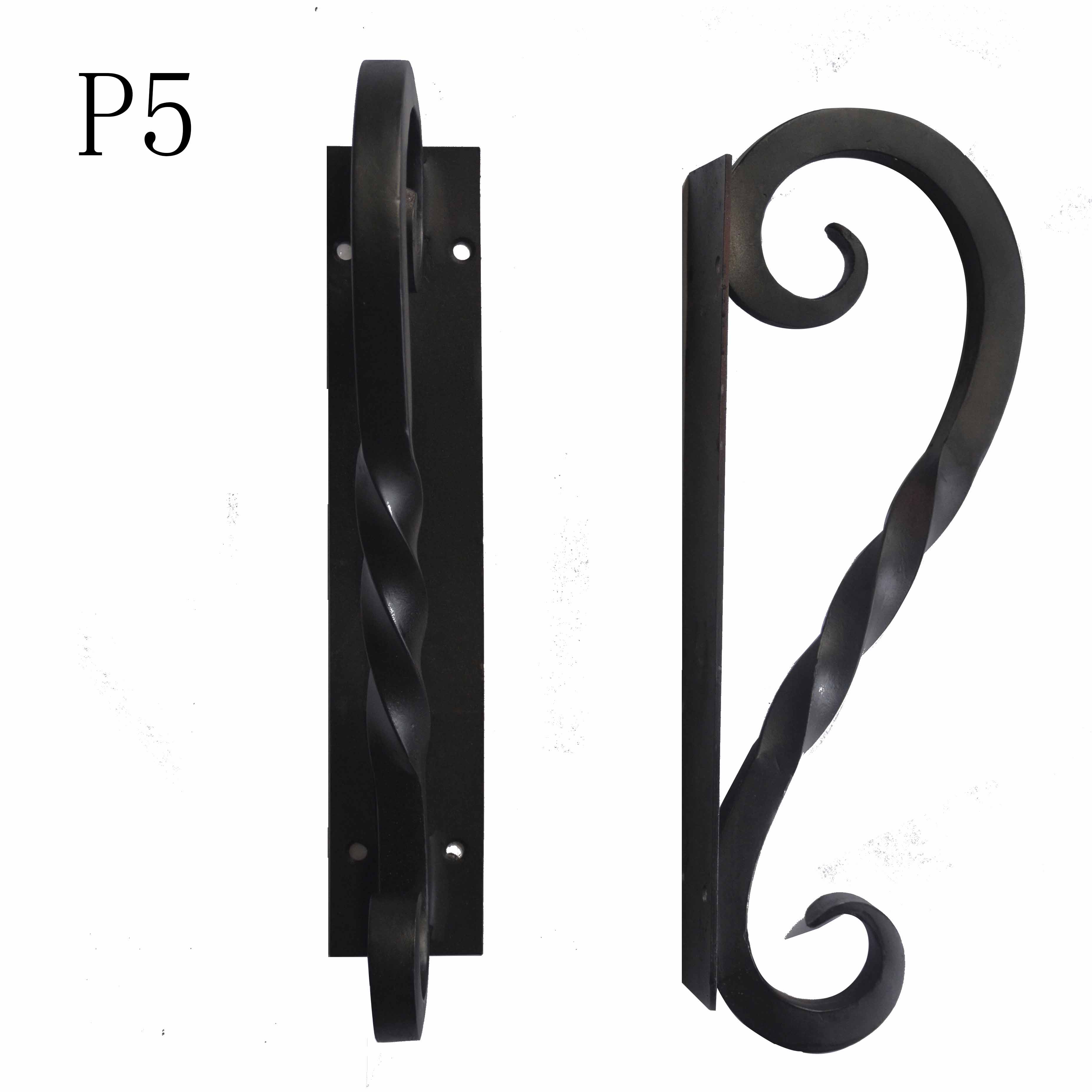 Rustic Style P5 Handle (Puller Function, No Latch Bolt) + Deadbolt