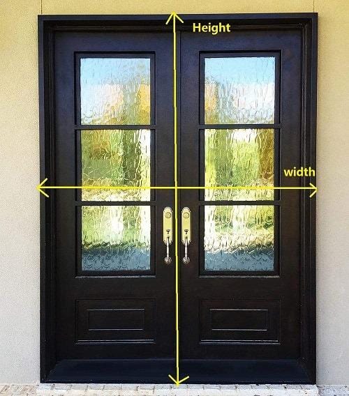 How to Measure a Rough Opening for Replacing French Doors