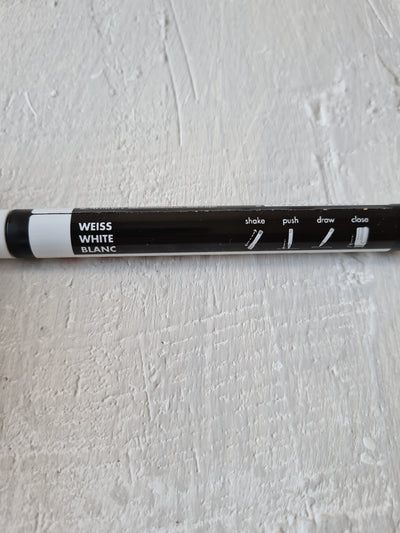 YONO Acrylmarker von Marabu, weiß, 0,5-1,5mm, Nutzung