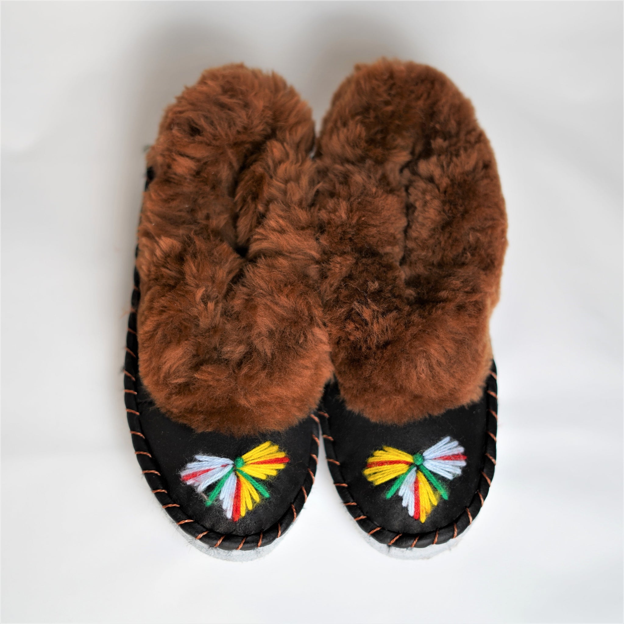 polish sheepskin slippers