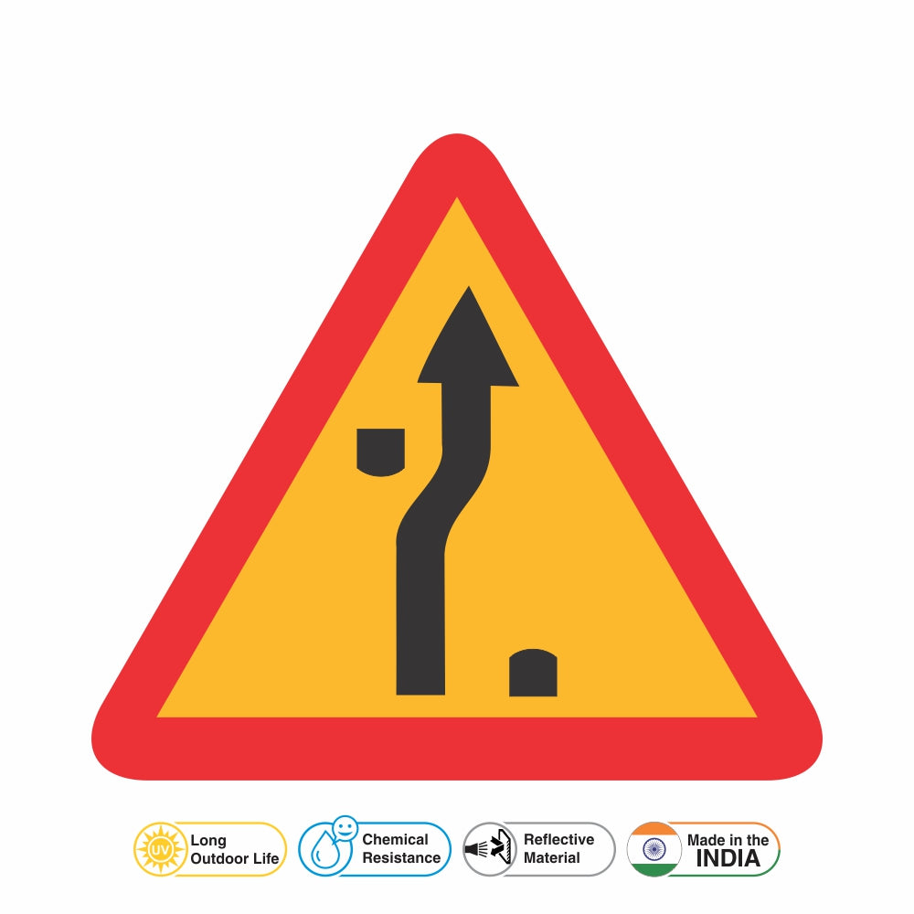 Reflective Traffic Diversion On other Carriageway Cautionary Warning S –  