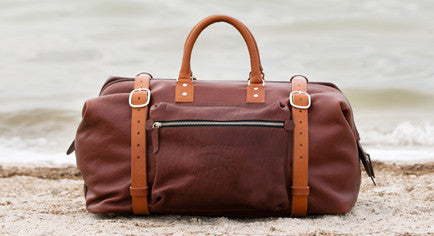 Roamographer | An American Bison Leather Duffle Bag | Hold Fast