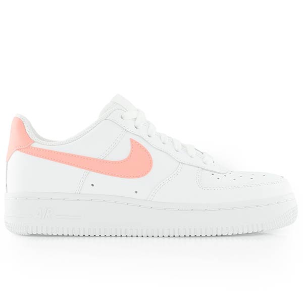 nike air force 1 with pink swoosh