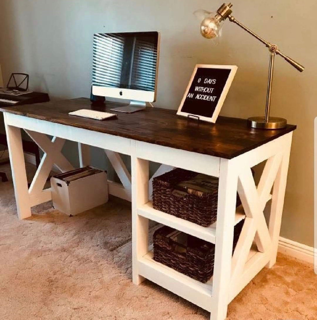 dark mahogany desk