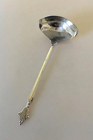 Georg Jensen Sterling Sølv Dronning Sauce Øse No 153 - Danam Antik