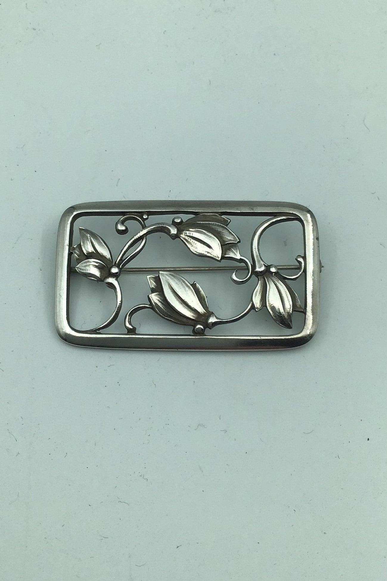 Georg Jensen Sterling Silver ブローチ No.295