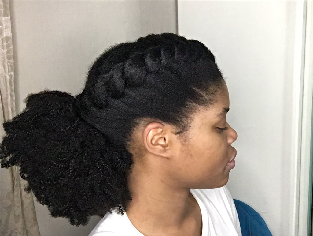 4b 4c Afro Puff Drawstring Ponytail Xotica Hair