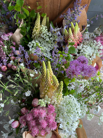 Forever Green Flower Company near Norwich in Norfolk - a member of the Common Farm Flowers Affordable Wedding Flowers Affiliate Scheme