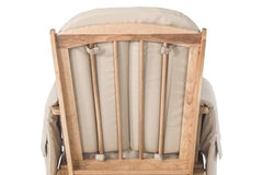 Foundations SafeRocker Standard Glider Rocker - Removable cushion for easy cleaning or replacement when needed