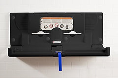 Foundations Classic Horizontal Wall Mounted Commercial Changing Station - Also available in a sleek black or classic cream finish