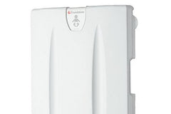 Foundations Classic Vertical Surface Mount Commercial Baby Changing Station - Surface mount changing station made of high density polyethylene, which is bacteria resistant and easy to clean