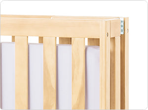 Foundations Travel Sleeper - Mini Wood Crib - Quickly and easily folds for storage