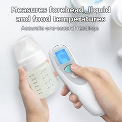 Motorola MBP75SN Care+ Thermomètre frontal intelligent sans contact et liquide pour bébé