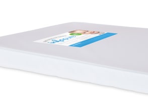 Foundations Metal Crib - Includes an InfaPure™ 3-inch antimicrobial crib mattress