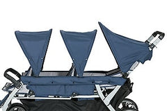 Foundations GAGGLE® Jamboree 6-Passenger Stroller - 3 large UV blocking sun canopies protect children from the elements