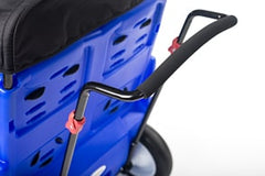 Foundations GAGGLE® Parade 4 Multi Child Buggy - Ergonomic foam padded push handle reduces hand fatigue for the caregiver