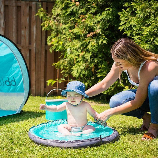 Aquadots Inflatable Travel Baby Bath and Paddling Pool 0+ I Babymoov