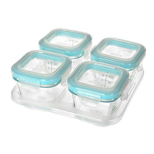 Melii 6oz Snap & Go Pods - 4 Freezer & Snack Containers