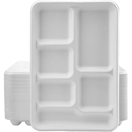 (PA-22XX) Foam Plate, 3 Compartment, 125 per Sleeve