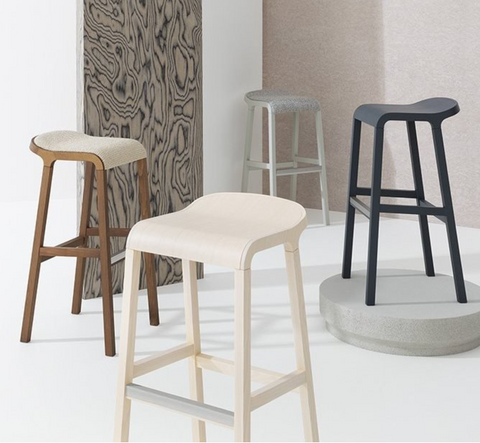 Minimalist modern counter stool